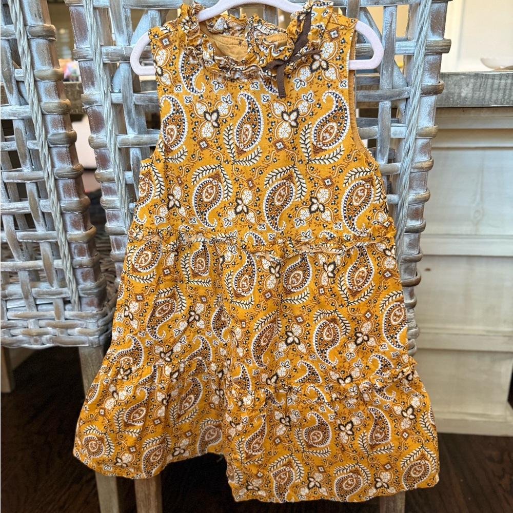 Janie & Jack Paisley Print Dress